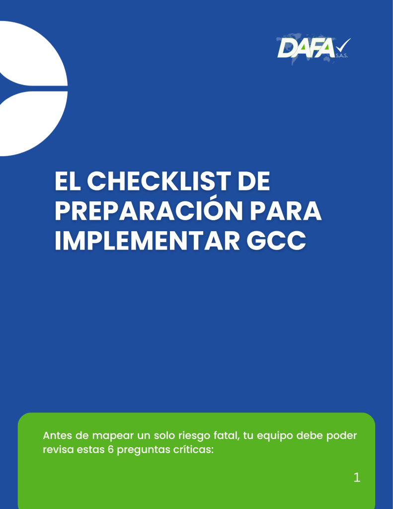 el checklist de preparación para gcc